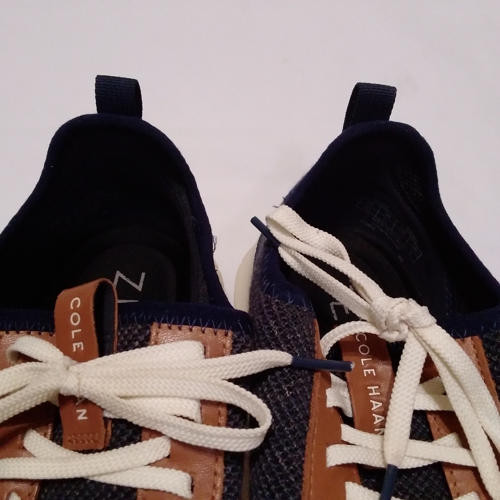 Cole Haan ZeroGrand Blue Stitchlite Comfort Oxford 10.5 - Picture 10 of 12